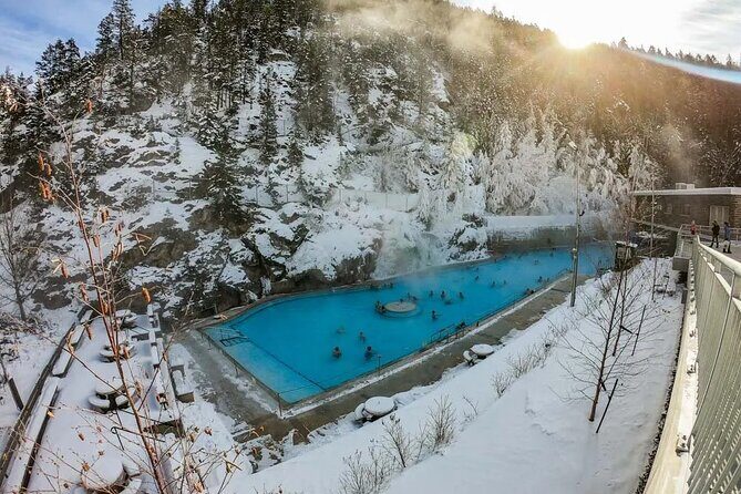 Radium Hot Springs and Marble Canyon Advanture - A Long Morning Start From Calgary
